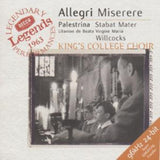 Kings College Choir/Willcocks CD - Allegri/Miserere
