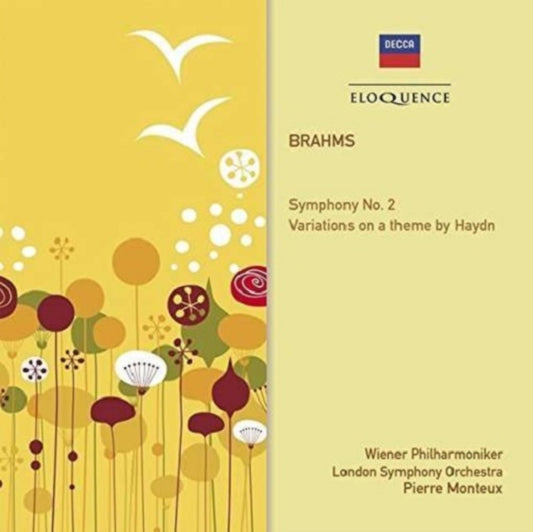 Pierre Monteux / Vienna Philharmonic & London Symphony Orchestra CD - Brahms: Symphony No. 2 / Variations On A Theme By Haydn