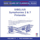 Various Artists CD - Sibelius - Symphonies 2 & 7. Finlandia: 1000 Years Of Vol. 71