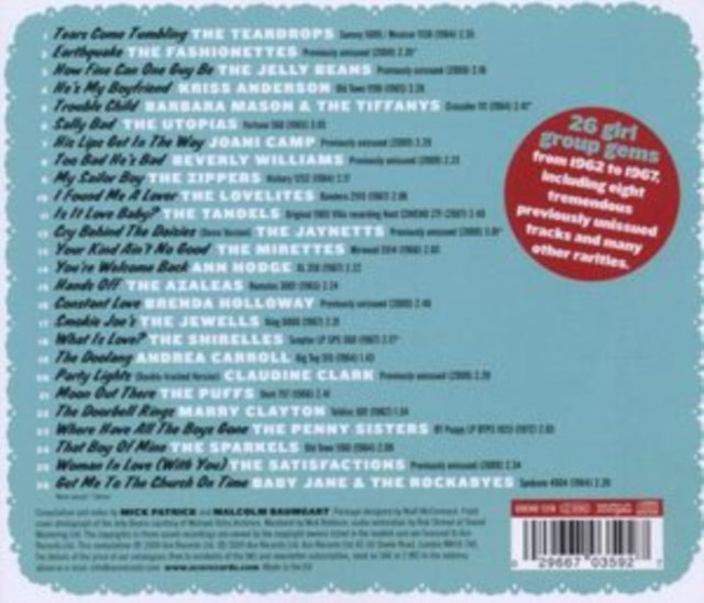 Various Artists CD - Where The Girls Are Vol 7
