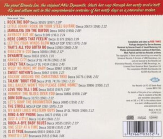 Brenda Lee CD - Queen Of Rock Nroll