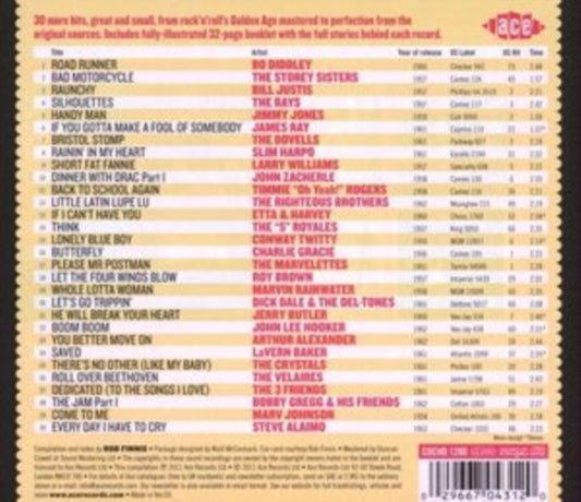 Various Artists CD - Golden Age Of American Rocknroll Volume 12
