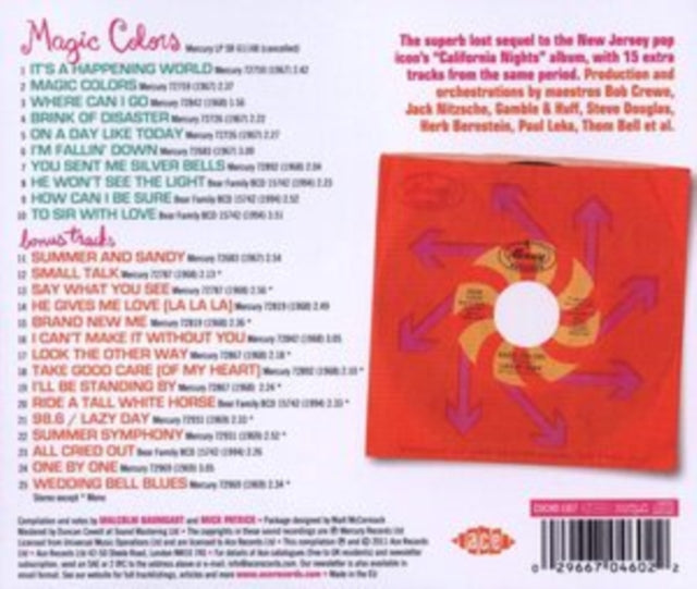 Lesley Gore CD - Magic Colors