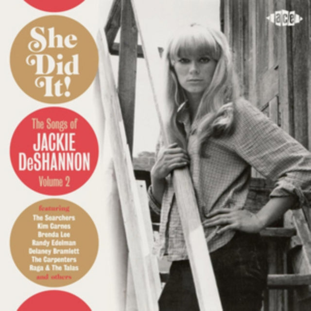 Jackie Deshannon CD - She Did It! The Songs Of Jackie Deshannon Volume 2