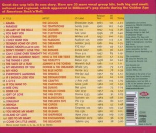 Various Artists CD - Special Doo-Wop Edition 1956-1963 Volume 2
