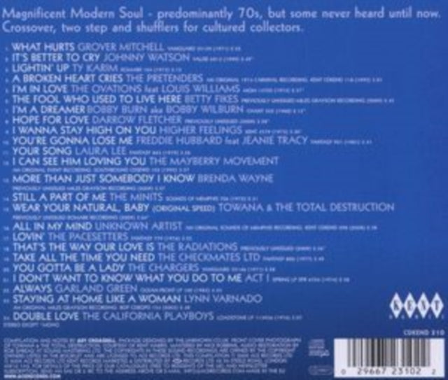 Various Artists CD - Masterpieces Of Modern Soul