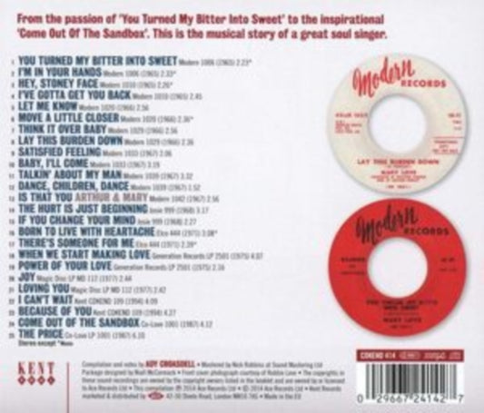 Mary Love CD - Lay This Burden Down - The Very Best Of