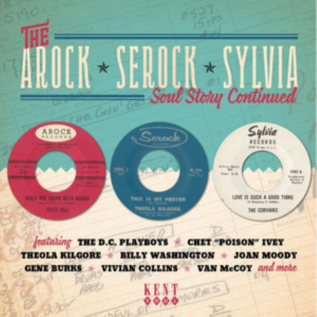 Various Artists CD - Arock Serock Sylvia Soul Story Continued