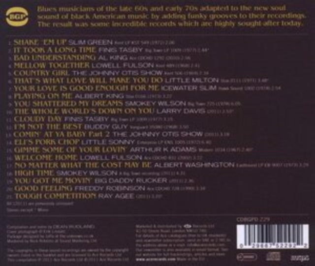 Various Artists CD - Shattered Dreams - Funky Blues 1967-78