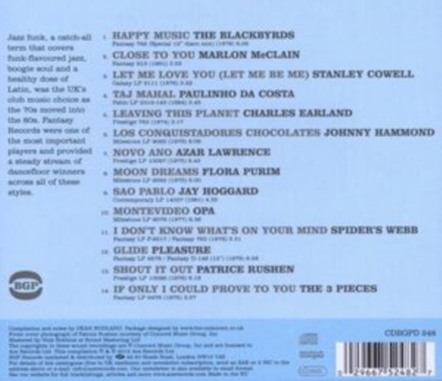 Various Artists CD - Bgp Presents Jazz Funk