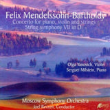 Various Artists CD - Mendelssohn Concerto For Piano Violin &