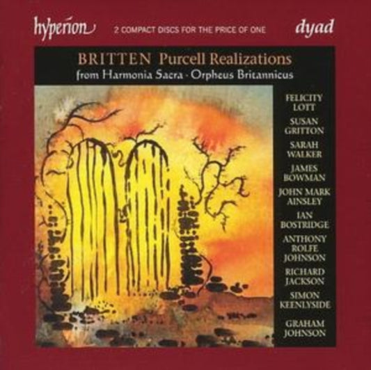 Felicity Lott / Sarah Walker / Bowman CD - Purcell / If Music Be The Food Of Love / Fairest Isle: Britten: Purcell Realizations