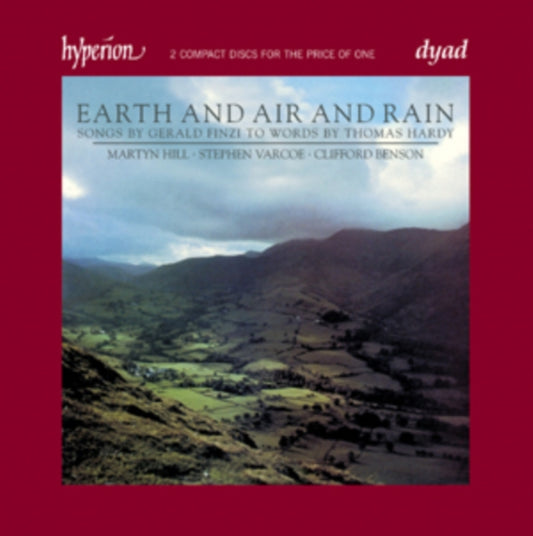 Hill / Varcoe / Benson CD - Finzi / Earth And Air And Rain: 5 Song Cycles ( Complete)