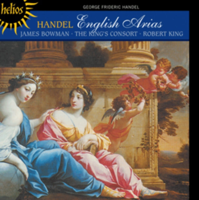 Bowmangrittonkings Consort CD - Handelenglish Arias