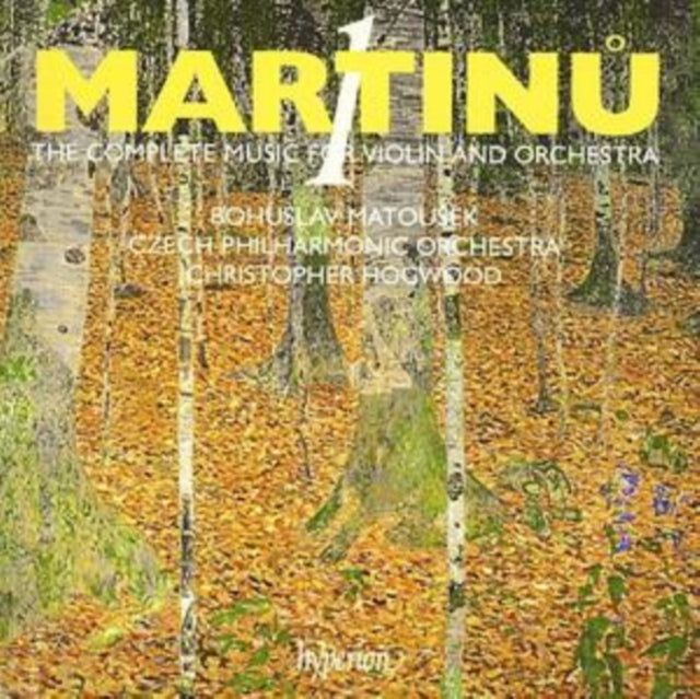 Matousekczech Pohogwood CD - Martinuthe Complete Music For Violin