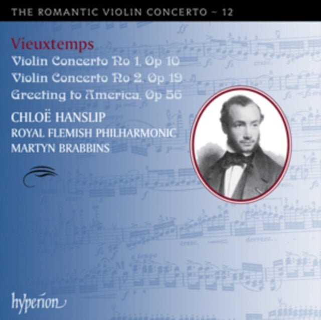Hansliproyal Flemishbrabbins CD - Vieuxtempsromantic Violin Concerto 12