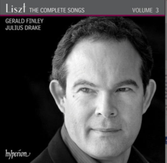 Gerald Finley & Julius Drake CD - Lisztcomplete Songs Vol 3