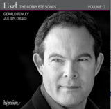Gerald Finley & Julius Drake CD - Lisztcomplete Songs Vol 3