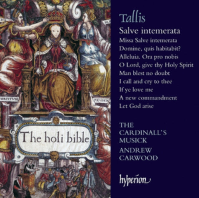 The Cardinalls Musick / Carwood CD - Tallis: Sacred Music: Salve Intemerata