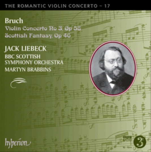 Liebeckbbc Ssobrabbins CD - Bruchviolin Concerto No 3