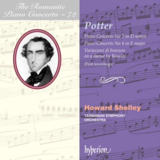 Tasmanian So / Shelley CD - Potter / Piano Concertos Nos 2 & 4