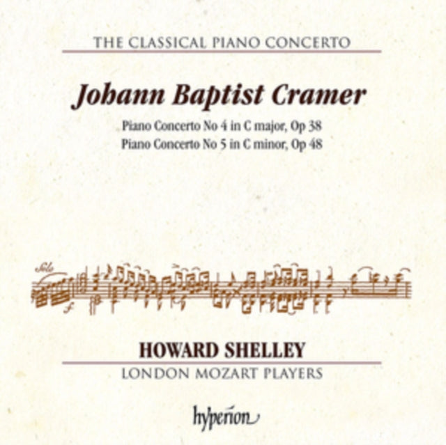 London Mozart Players CD - Johann Baptist Cramer: The Classical Piano Concerto: Piano Concerto No. 4 In C Major. Op. 38 / Piano Concerto No. 5 In C Minor. Op. 48