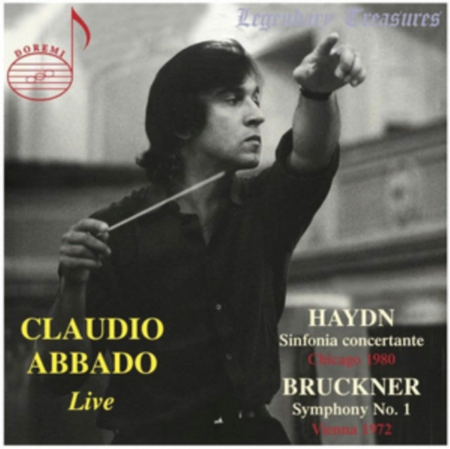 Claudio Abbado CD - Claudio Abbado Live: Haydn Sinfonia Concertante (1980 Performance). Bruckner Symphony No.1 (1972 Performance)