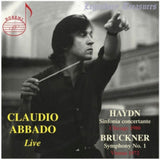 Claudio Abbado CD - Claudio Abbado Live: Haydn Sinfonia Concertante (1980 Performance). Bruckner Symphony No.1 (1972 Performance)