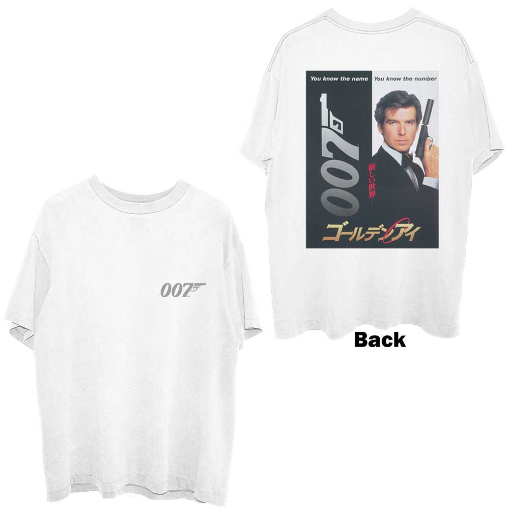 James Bond T Shirt - Goldeneye Japanese Poster | Buy Now For 24.99