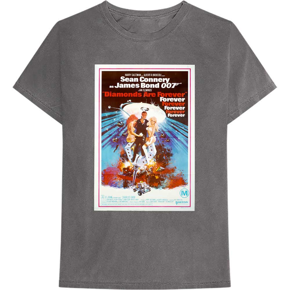 James Bond T Shirt - Diamonds Are Forever