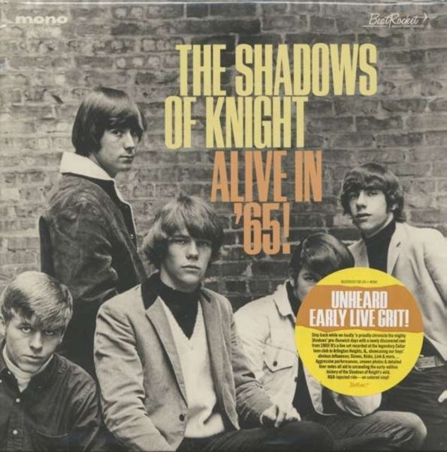 Shadows Of Knight The LP - Alive In 65! (Gold Vinyl)