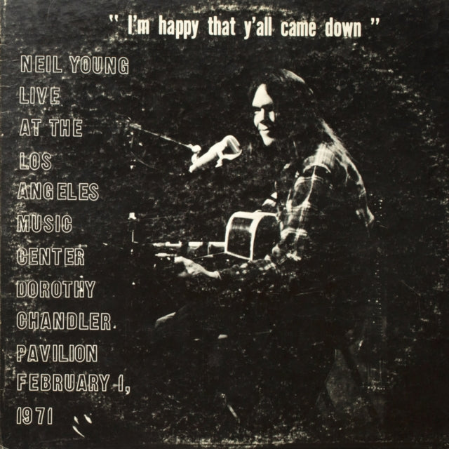 Neil Young LP Vinyl Record - Dorothy Chandler Pavilion (Feb. 1 19 70)