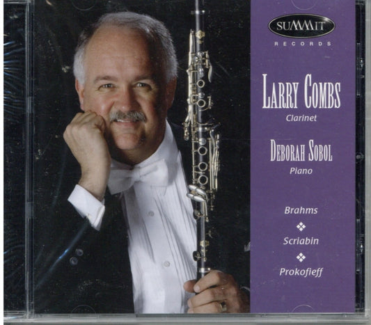 Larry Combs CD - Brahms / Scriabin  Prokofiev