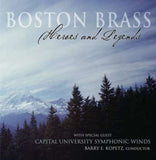 Boston Brass With The Capital University Symphonic Winds CD - Heroes And Legends