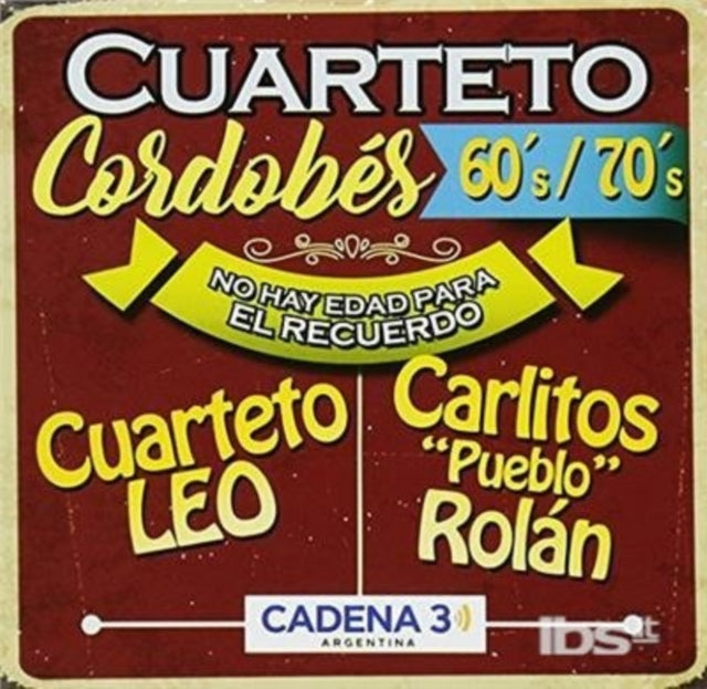 Various Artists CD - Cuarteto Cordobes 60 70 No Hay Edad