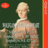 Padova E Del Vento Ormaag CD - Mozartsymphonies No 32 35 36