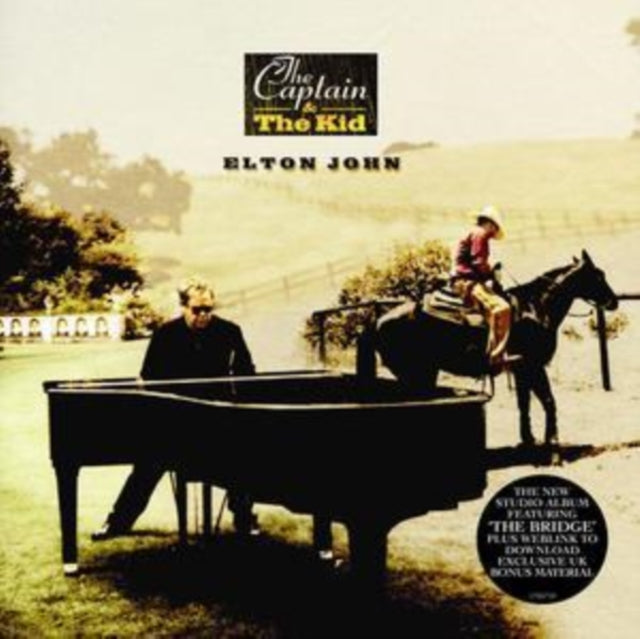 Elton John CD - The Captain & The Kid