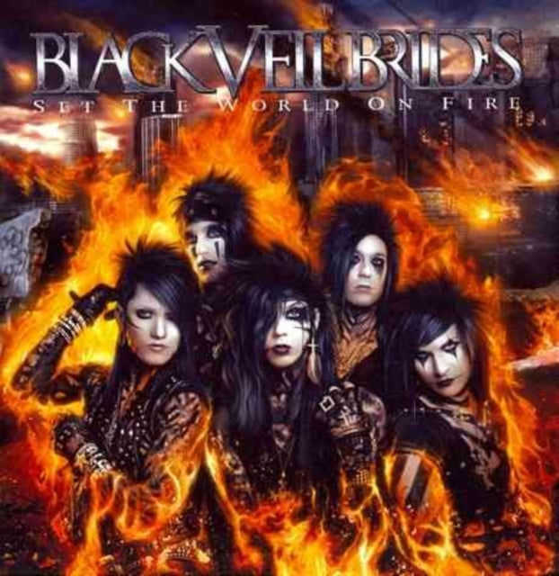 Black Veil Brides CD - Set The World On Fire
