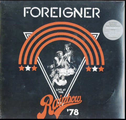 Foreigner LP Vinyl Record - Live At The Rainbow '78