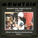 Mountain CD - Live At The Brandwine Club 1981
