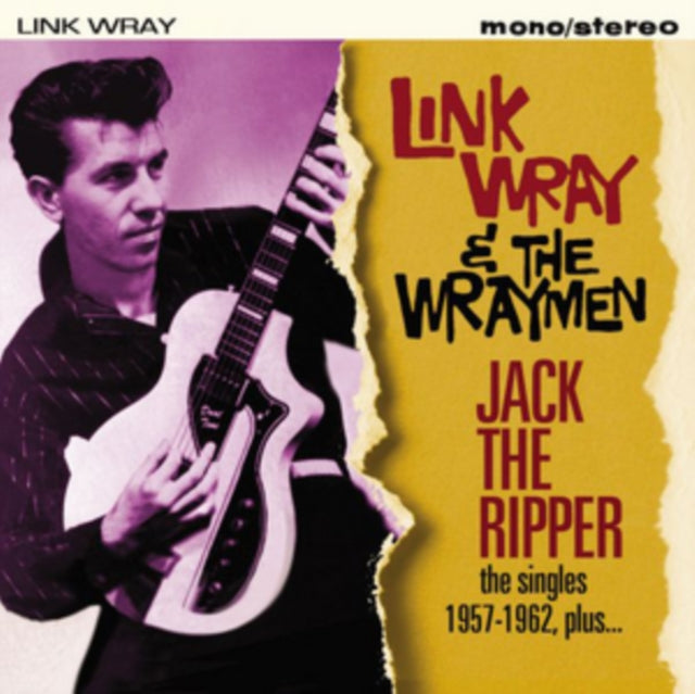 Link Wray & The Wraymen CD - Jack The Ripper (The Singles 1957 - 62)