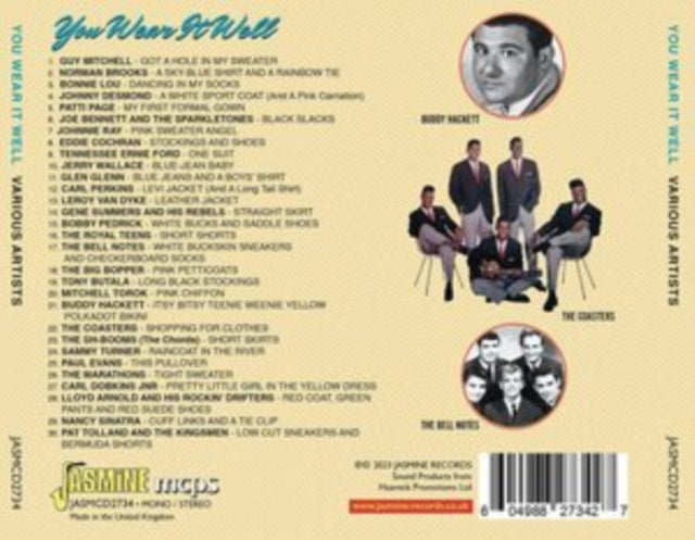 Various Artists CD - You Wear It Well - Pop. Rnr & Country Songs 53-62
