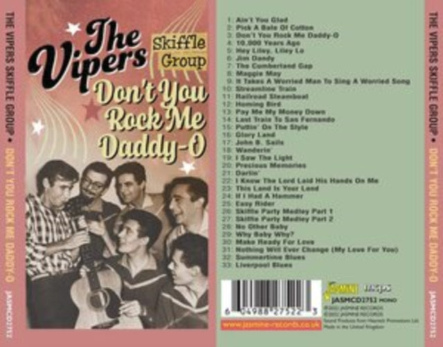 Vipers Skiffle Group CD - Dont You Rock Me Daddy-O