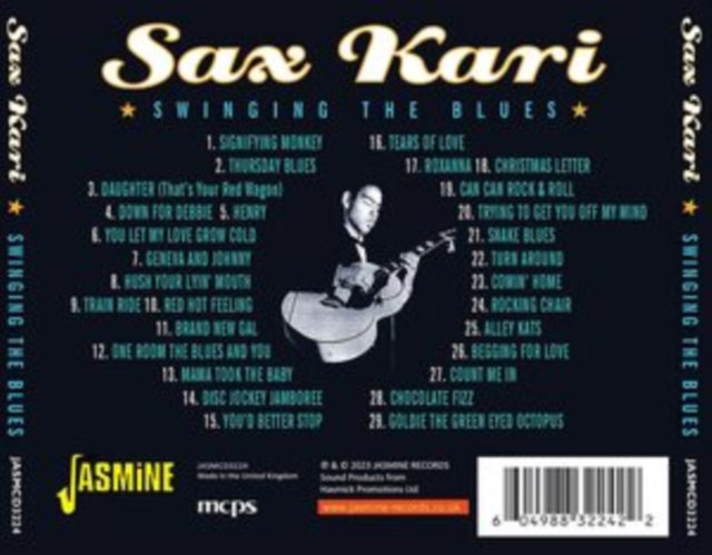Sax Kari & His Orchestra CD - Swinging The Blues 1947-1957