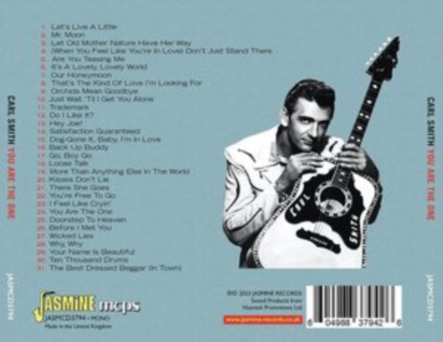 Carl Smith CD - You Are The One ..... Biggest Hits 1951-1962