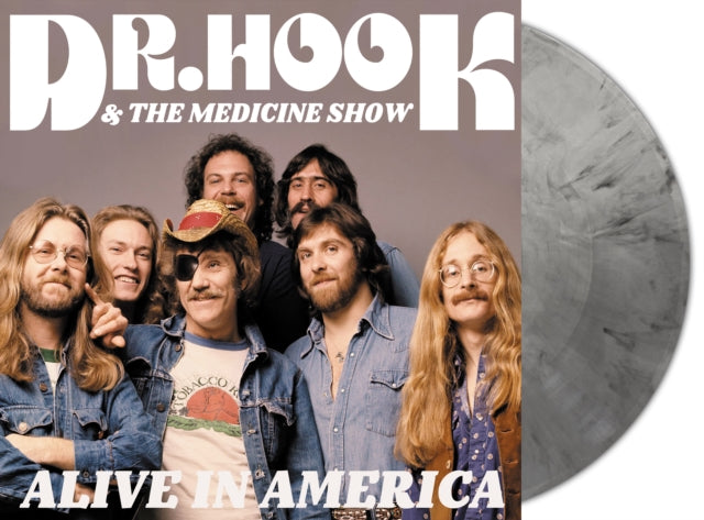 Dr Hook And The Medicine Show LP - Alive In America (Silver Marble Vinyl)