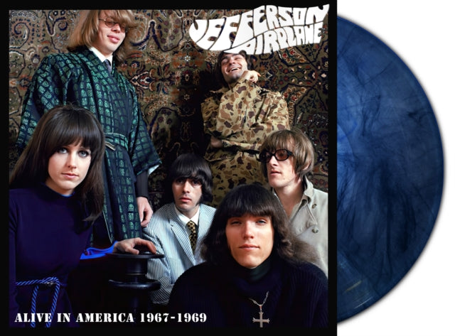 Jefferson Airplane LP - Alive In America 1967-1969 (Blue Marble Vinyl)