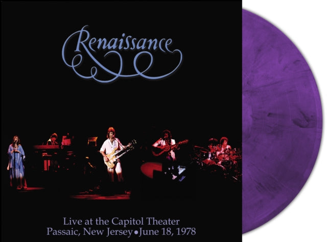 Renaissance LP - Live At The Capitol Theater June 18. 1978 (Purple Marble Vinyl)