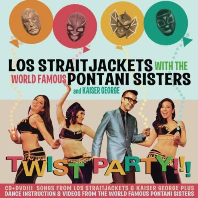 Los Straitjackets CD - Twist Party