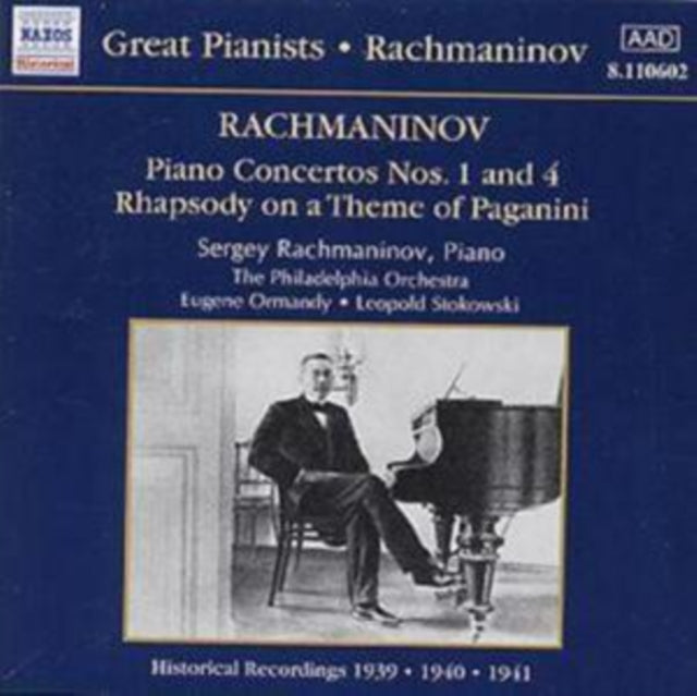 Rachmaninovphiladelphia Or CD - Rachmaninovpiano Concertos Nos 1 4